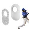 2 Pack Batter's Thumb Guard for Pro Batters, Hitter Training Aid, Thumb Guard & Batting Grip Baseball Accessories, Reduce Bat Sting - White view 1