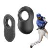 2 Pack Batter's Thumb Guard for Pro Batters, Hitter Training Aid, Thumb Guard & Batting Grip Baseball Accessories, Reduce Bat Sting - Black view 1