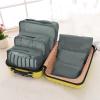 6 Set Packing Cubes for Suitcases,Travel Packing Pouches,Clothing Sorting Packages Luggage Organizers Storage Bags (B) view 2