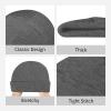 YYHWHJDE Deep Heather Warm Knit Hat Lodge Bear Deer Prints Soft Good Elasticity Suitable for Daily and Outdoor Sports view 3