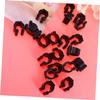 Anneome 12pcs Fishing Rod Holders Compact Plastic Clips for Convenient Pole Storage Fishing Rod Clamp for Easy Organization and Accessibility view 2