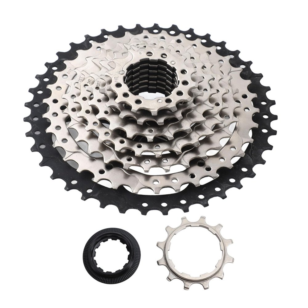 Bike Cassette 8 Speed Cassette Sprockets,8 Speed Cassette 1240T Bicycle Cassette Aluminum Alloy Bike Freewheel Noiseless Rotation