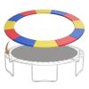 KOTEK Trampoline Pad, 8FT 10FT 12FT 14FT 15FT 16FT Trampoline Spring Cover, No Hole for Pole, Tear-Resistant, Waterproof Trampoline Accessories Safety Pad, Trampoline Padding Replacement view 1