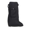 KJAOYU Portable Boot Storage Bags Dust Proof Shoe Bags for Storage,Boot Bag with Handle Oxford Cloth and Leather Black Waterproof Portable Boots Storage Bag for Cowboy Boots Snow Boots view 1