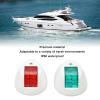 XHTLLO 1 Pair Boat Navigation Light, IP66 Waterproof Marine Navigation Lights, DC12V 2W Professional LED Bow Light, Boat Lights for Boat Yacht(White) view 2