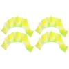 PATIKIL Silicone Swimming Gloves, 2 Pair Webbed Swim Gloves Finger Frog Type Water Resistance Gear Paddle Fins for Aquatic Training, Green Tone, L view 1