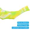 PATIKIL Silicone Swimming Gloves, 2 Pair Webbed Swim Gloves Finger Frog Type Water Resistance Gear Paddle Fins for Aquatic Training, Green Tone, L view 4