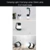 Camping Lantern with Rechargeable Flashlights 3 in 1 Outdoor Multifunctional Camping Light Rechargeable Flashlight LED Handheld Camping Lights view 3