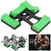 Saluaqui 1Pair Dumbbell Bracket Mat Storage Frame Stand, Floor Holder Fitness Equipment S view 2