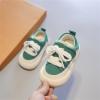 Toddler Boy Girl's Slip On Canvas Sneakers Toddler Little Kid Sneaker Running Shoes Spring Summer Shoes for Baby (Green, 10.5 Little Child) view 2