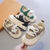 Toddler Boy Girl's Slip On Canvas Sneakers Toddler Little Kid Sneaker Running Shoes Spring Summer Shoes for Baby (Green, 10.5 Little Child) view 3