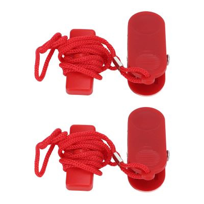 2pcs Running Machine Safety Key, Treadmill Magnetic Security Switch Fitness Replacement Running Machine Magnet with Rectangular Safety Clip (14 * 35mm Model), Wholesale Business