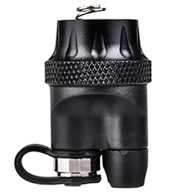 LEESEN Tactical Flashlight Switch Mould,for M300A/M600C/PLH-V2 Flashlight SF Dual Function Tail Cap with Long Bright Key Switch, Black