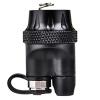 LEESEN Tactical Flashlight Switch Mould,for M300A/M600C/PLH-V2 Flashlight SF Dual Function Tail Cap with Long Bright Key Switch, Black view 1