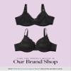 Curvy Couture Women's Plus Size Sheer Whisper Cheeky Boyshort Panty Onyx XL view 4