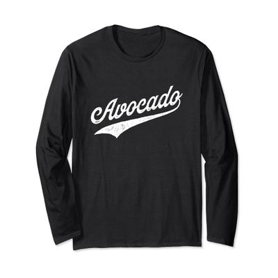 Avocado Fruit Long Sleeve T-Shirt