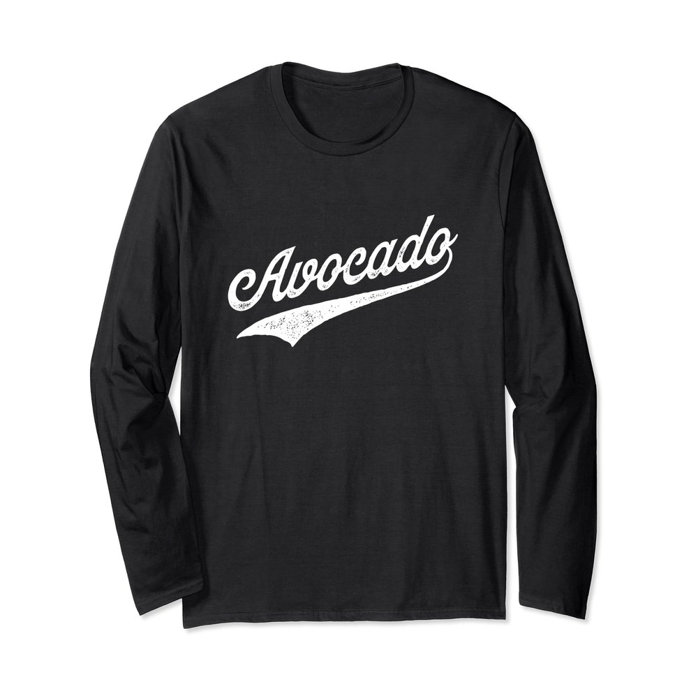Avocado Fruit Long Sleeve T-Shirt