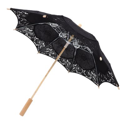 SAFIGLE Vintage Umbrella Lace Umbrella Wedding Bridal Embroidery Lace Decorative Photo Prop for Wedding Party