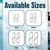 Dohitomi Figure 8 Clip - Low Profile Rigging/Lure Clip by Dohitomi & Co., Ltd. - Minimalist, Strong, and Versatile view 3