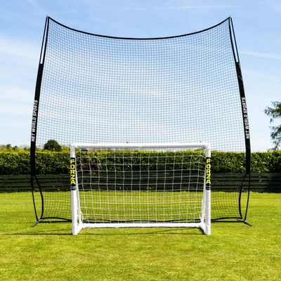Stop That Ball Backstop Net Systems | Multi-Sport Ball Stop Net & Posts | Pop-Up, Freestanding & Socketed Options [5 Sizes] (Pop-Up, 10ft)