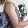 Rico Industries NFL Football Philadelphia Eagles 20oz Stainless Steel Tumbler with Lid - Great For Coffee, Tea, Water or Cocktails view 4