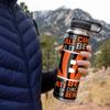 Rico Industries NFL Football Cincinnati Bengals 22oz Stainless Steel Tumbler with Lid - Great For Coffee, Tea, Water or Cocktails view 2