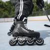 TronX Stryker Adjustable Senior Intermediate Junior Youth Roller Inline Hockey Skates, 2024 New Model (SR Skate 6-8 (Shoe Size 7.5-9.5)) view 2