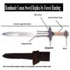 Conan The Barbarian Sword,42 '' Handmade Atlantean Swords 1095 Carbon Steel Brass Fittings, Full Tang, Cow Hide Leather Sheath Viking sw0rd of King 7.5 lbs Gifts for Men (Conan Atlantean Sword) view 3