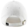 47 MLB Script Logo Clean Up Adjustable Hat Cap, Adult One Size (Atlanta Braves White) view 2