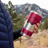 Rico Industries NCAA Arkansas Razorbacks 20oz Stainless Steel Tumbler with Lid - Great For Coffee, Tea, Water or Cocktails view 2