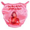 Ania's Sissy SATIN Humiliation Pin-ups Panties Shiny Wetlook Naughty BACK Print Pink or White MENS Panties (Poison S, Panties Are For Weak Sissies, Pink) view 1