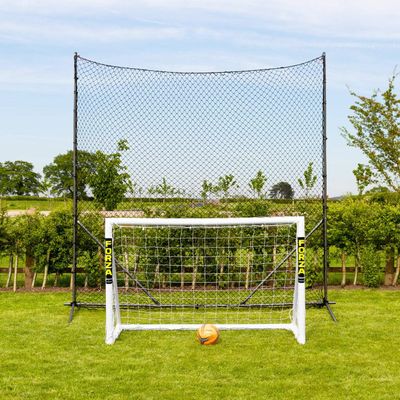 Stop That Ball Backstop Net Systems | Multi-Sport Ball Stop Net & Posts | Pop-Up, Freestanding & Socketed Options [5 Sizes] (Freestanding, 10ft)