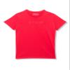 Guess Boys Organic Cotton Embroidered Logo T-Shirt, Red Hot, 12 view 1