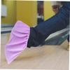 COOLHIYA 2pairs Bowling Shoe Lint-Resistant Washable Non- Design for Women and Convenient Bowling Accessories Elastic for Indoor Use Violet view 2