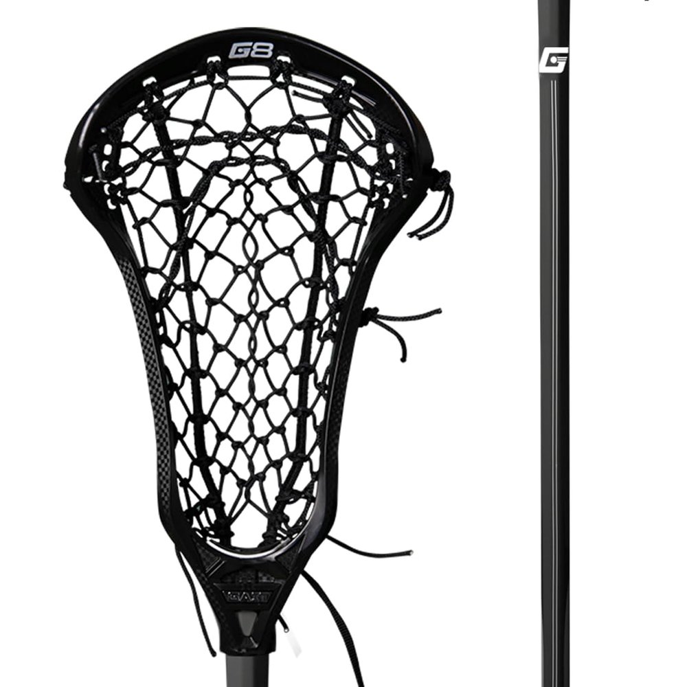 Gait Whip 2 Complete Women's Lacrosse Stick - Flex Mesh (Black)
