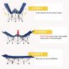 GETOVIN 2 Pack Camping Cot with Comfortable Mattress 2 Person Camping Bed Cots for Sleeping Sleeping Cot Folding Cot Heavy Duty with Carry Bag for Home Outdoor Travel view 4
