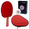 Counterstrike Atmostorm Paddle Bundle (Includes Hard Case & 6 Balls) | Ping Pong Paddle | Offensive Table Tennis Paddle | ITTF Approved | Ping Pong Set (Red Hard Case) view 1