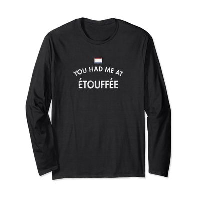 Crawfish Etouffee Mardi Gras Cuisine New Orleans Carnival Long Sleeve T-Shirt
