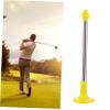 TOVINANNA 2pcs Swinging Magnet Alignment Alignment Rod Swing Trainer Rods for Golf Practice Sticks view 2