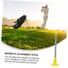 TOVINANNA 2pcs Swinging Magnet Alignment Alignment Rod Swing Trainer Rods for Golf Practice Sticks view 3