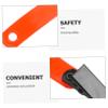 GOOHOCHY 12pcs Reflective Trail Markers Fluorescent Belt Clip for Hiking Archery Cycling Night Running view 2