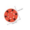 TOVINANNA 3pcs Inline Roller Hockey Pucks Durable Street Hockey Pucks for Indoor and Outdoor Training Enhance Skills and Flexibility for All Ages view 2