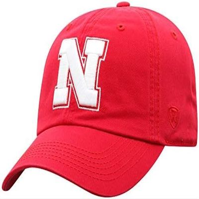Collegiate Hats - Fitted Caps Adjustable Hats and Snapbacks Available (Adjustable Hat, Nebraska Logo)