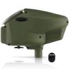Maddog Empire Halo Too Automatic Electronic Paintball Loader Hopper with HPA Paintball Tank Fill Nipple Protector | Feeds 20+ BPS | Limited Edition Matte Olive | No Speed Feed view 1