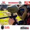 Maddog Empire Halo Too Automatic Electronic Paintball Loader Hopper with HPA Paintball Tank Fill Nipple Protector | Feeds 20+ BPS | Limited Edition Matte Olive | No Speed Feed view 2