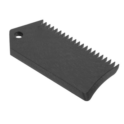 GOOHOCHY Carbon Fiber Pattern Wax Scraping Comb for Surfboards Skis Easy Keyless Design Single Pack Plastic Wax Remover