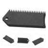 GOOHOCHY Carbon Fiber Pattern Wax Scraping Comb for Surfboards Skis Easy Keyless Design Single Pack Plastic Wax Remover view 2