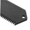 GOOHOCHY Carbon Fiber Pattern Wax Scraping Comb for Surfboards Skis Easy Keyless Design Single Pack Plastic Wax Remover view 3