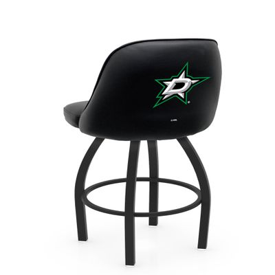 L048 Logo Grizzly Dallas Stars Swivel Counter Stool