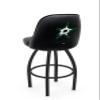 L048 Logo Grizzly Dallas Stars Swivel Counter Stool view 1